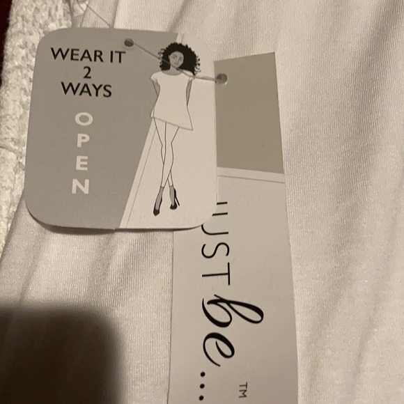 JUST B WEAR LADIES WHITE BLOUSE - Picture 5 of 7